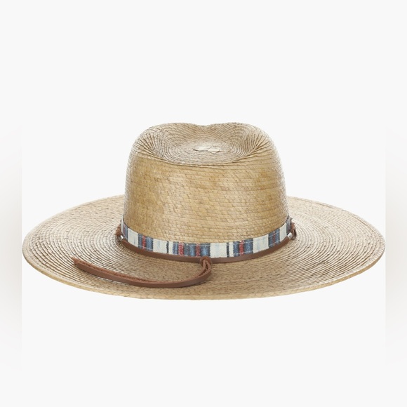 Scala stylish Tan Straw Hat with Braided Band